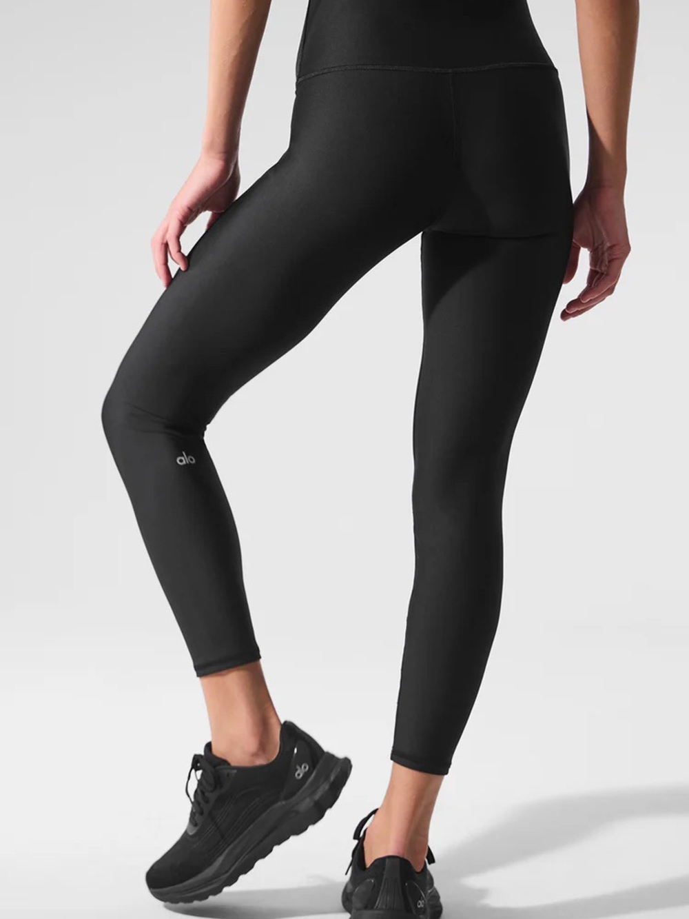 ALO Yoga Black 7/8 High-Waist Airlift Legging